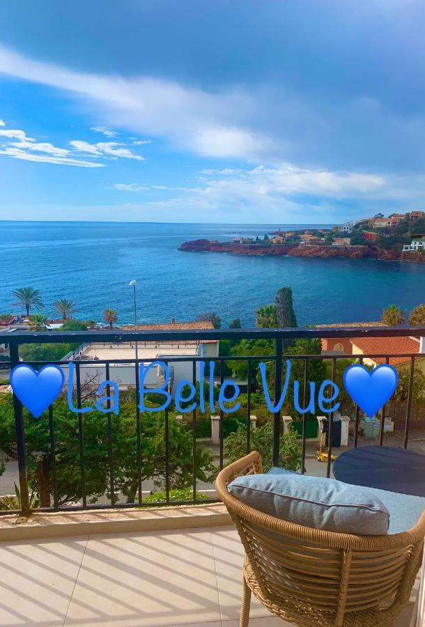 La Belle Vue-Charming Duplex Apartment With Sea View, 50 Meters From Beach And Private Parking Saint-Raphaël Zewnętrze zdjęcie